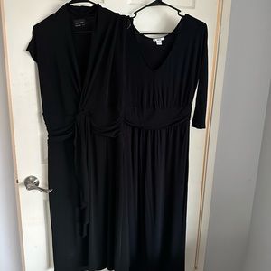 3 large black dresses for sale! Max and cleo & BarIII and zen ana premium
